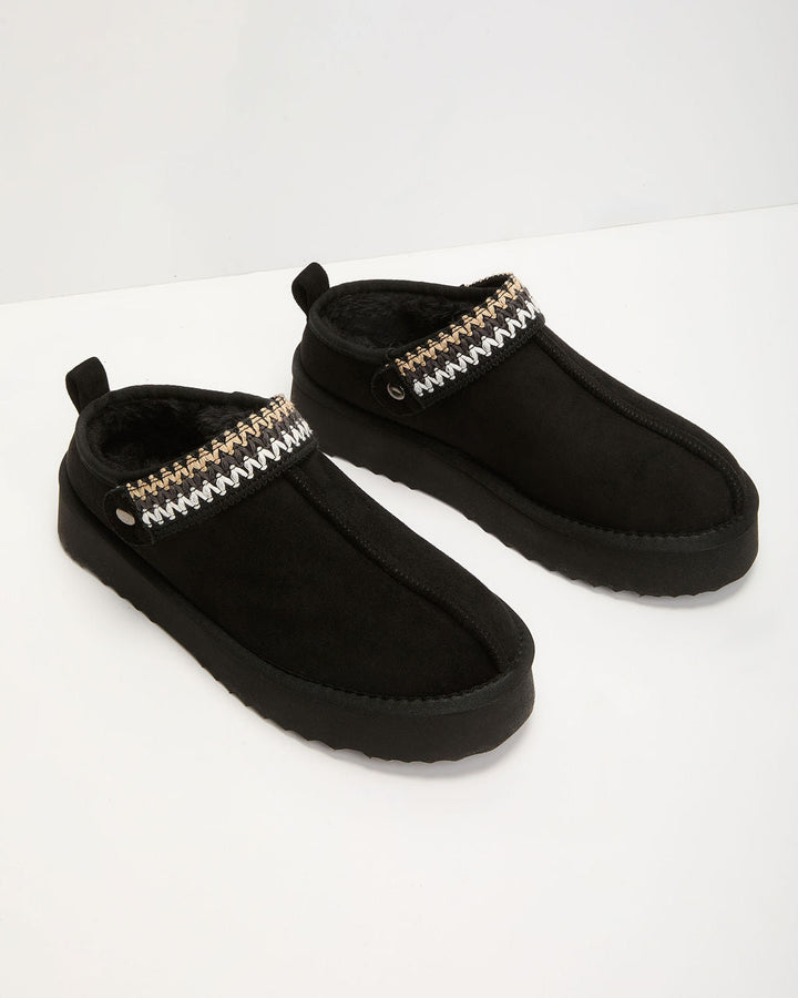 Selena Platform Slippers
