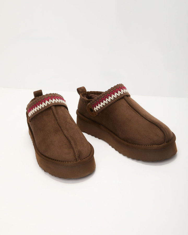 Selena Platform Slippers