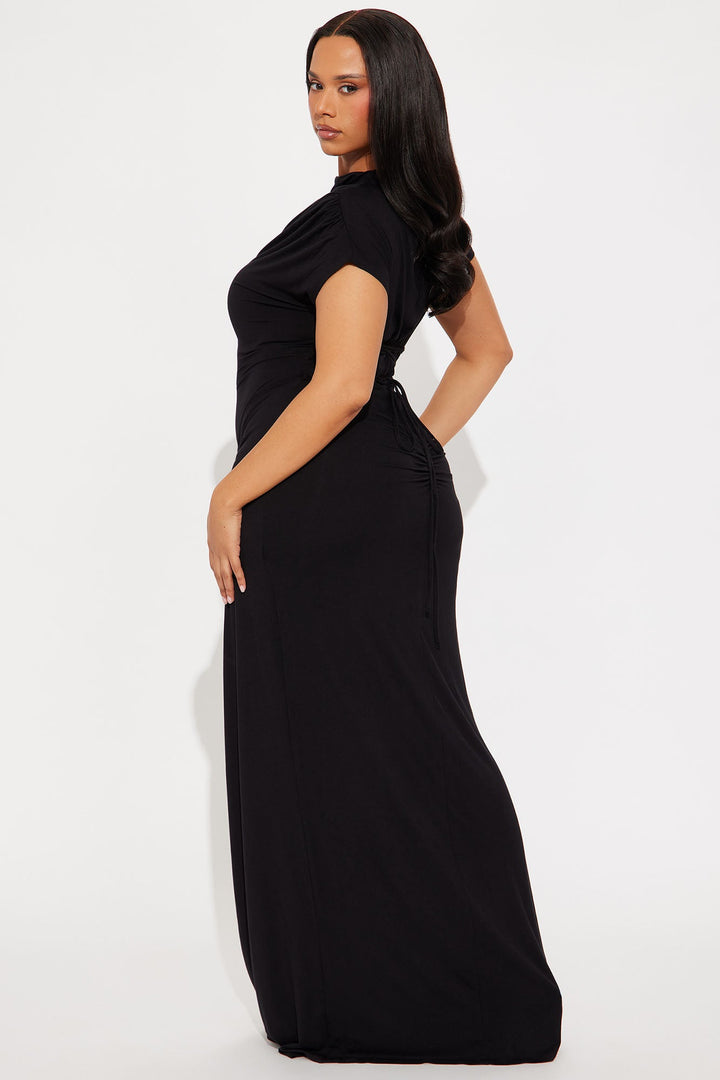 Feels Like Karma Maxi Dress - Black