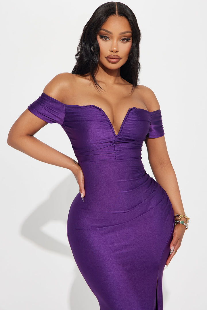 Take A Look Gown - Purple