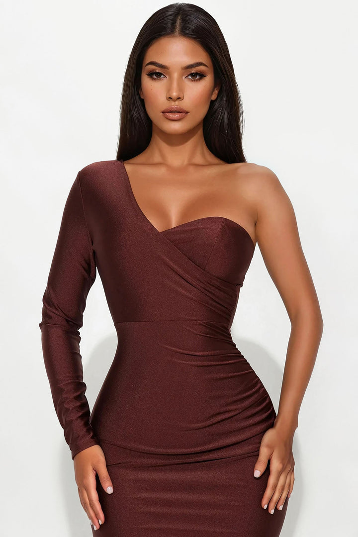 A Forever Love Maxi Dress - Chocolate