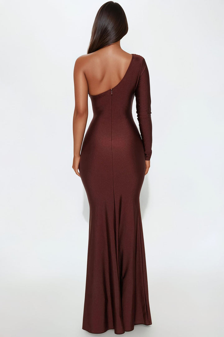 A Forever Love Maxi Dress - Chocolate