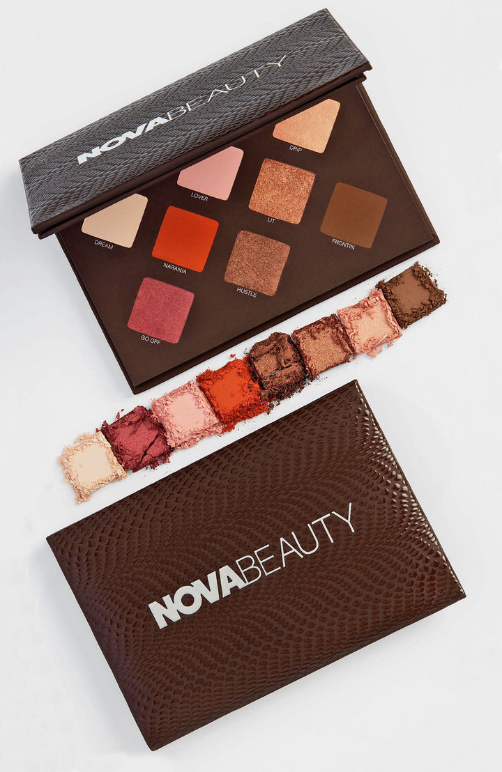 NOVABEAUTY Throwing Shade Eyeshadow Palette - Bronze