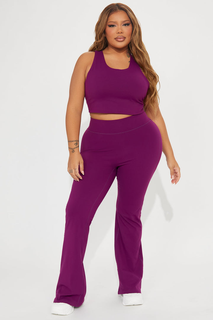 Body Sculpt Super Soft Sports Bra - Plum