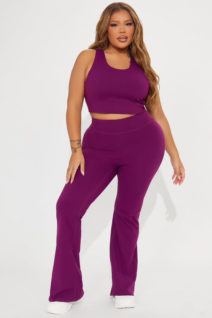 Body Sculpt Super Soft Sports Bra - Plum