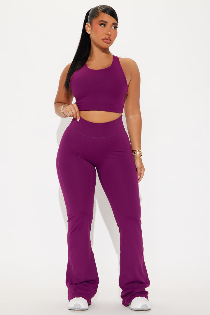 Body Sculpt Super Soft Sports Bra - Plum