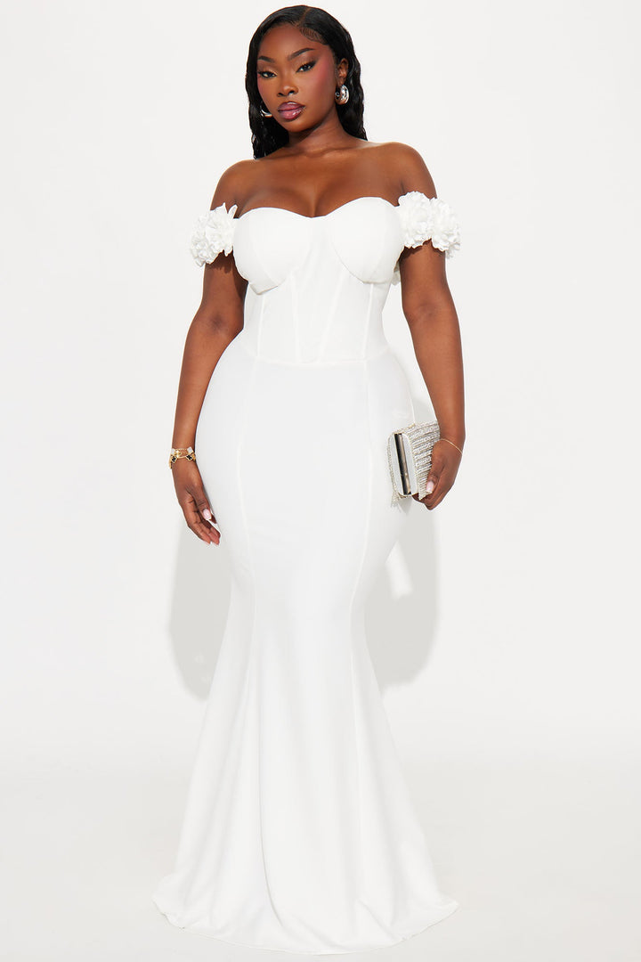 Rosie Maxi Dress - White