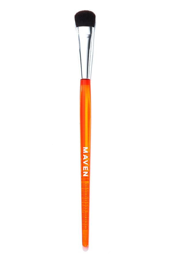 Maven Pro Artistry Defined Eyeshadow Brush - Orange/Silver