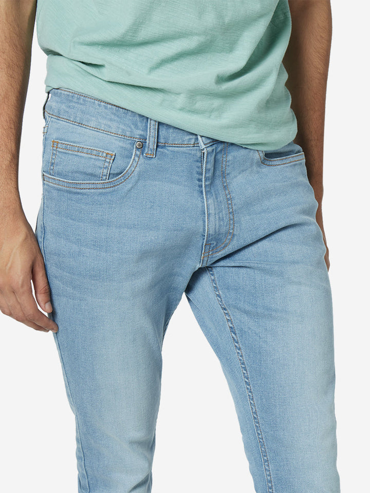 Nuon Light Blue Slim - Fit Mid - Rise Jeans