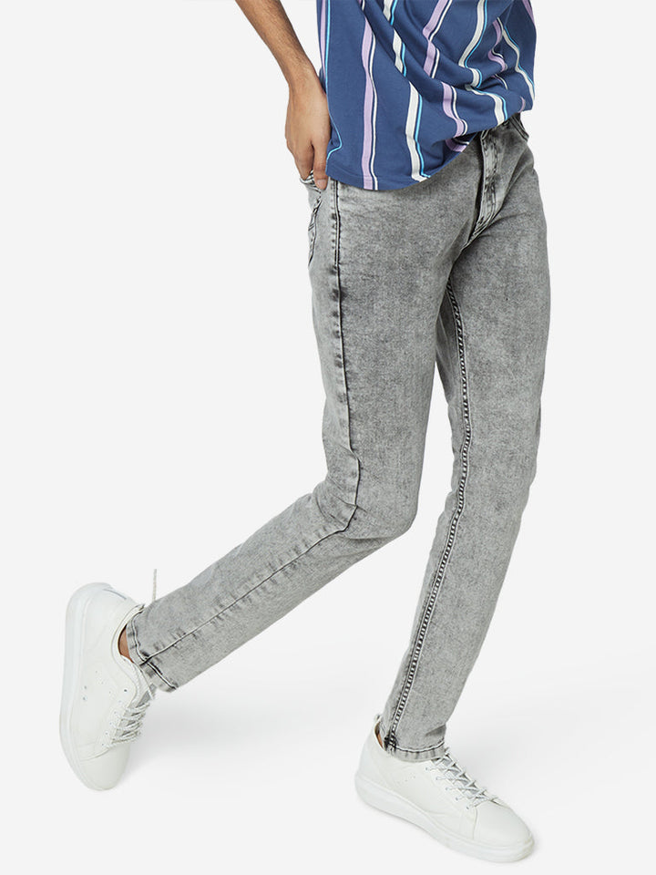 Nuon Grey Hendrix Slim Fit Nuo Flex Jeans
