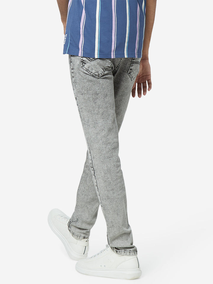 Nuon Grey Hendrix Slim Fit Nuo Flex Jeans