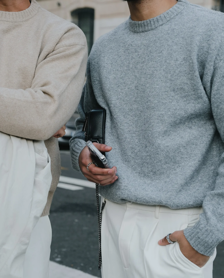 Annecy Knit Wool Sweater