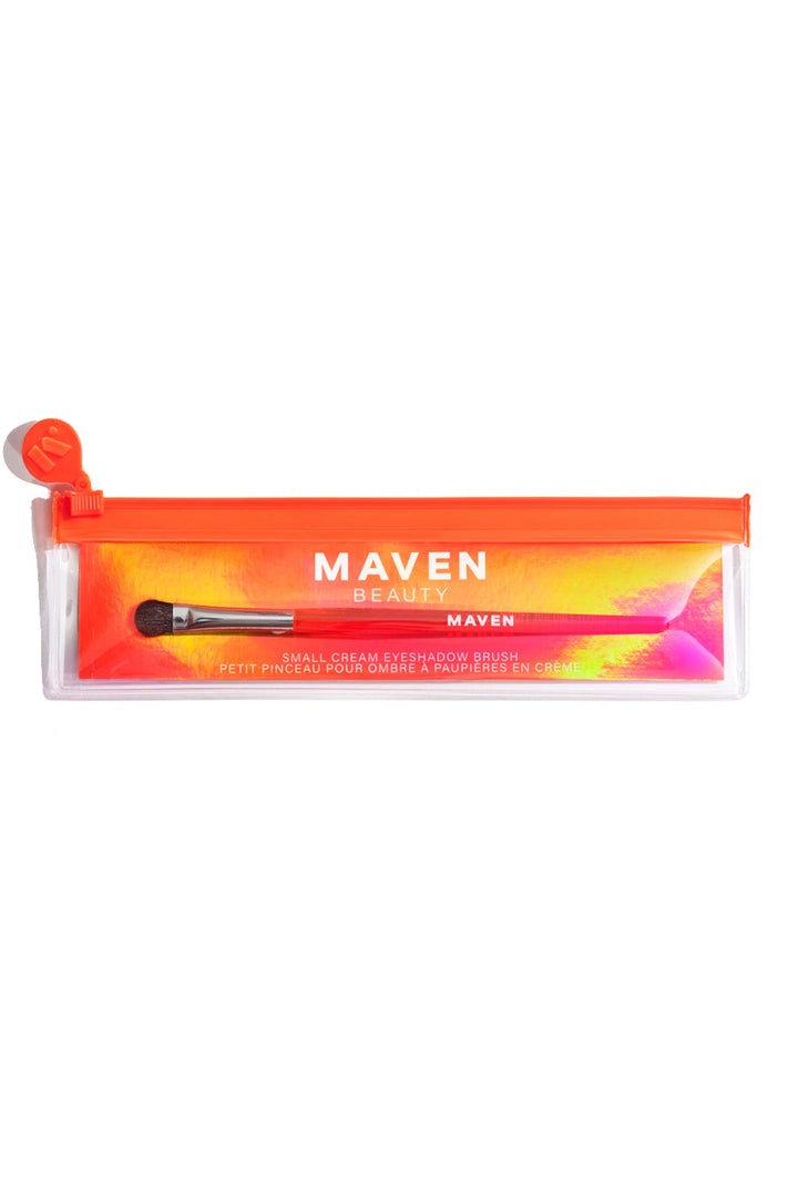 Maven Pro Artistry Small Cream Eyeshadow Brush - Orange/Silver