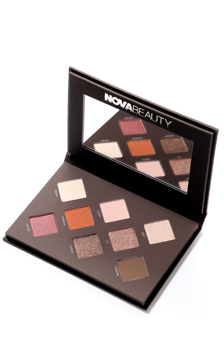 NOVABEAUTY Throwing Shade Eyeshadow Palette - Bronze