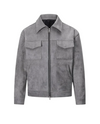 Briona Suede Jacket Grey
