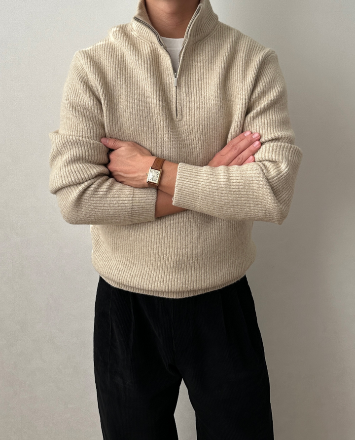 Sebastian Quarter Zip Sweater