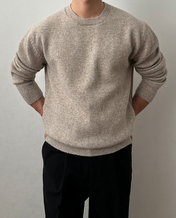 Arveilo Knit Sweater Taupe