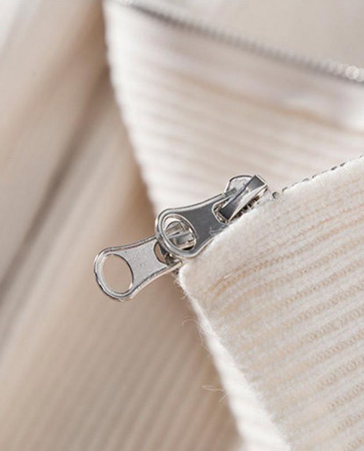 Lazio Ribbed Zip Cardigan