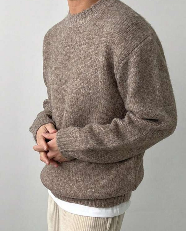 Roche Knit Sweater Taupe