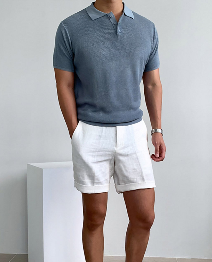 Lanza Textured Polo Shirt