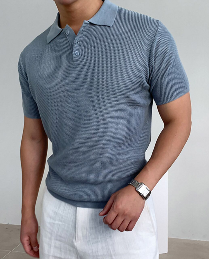 Lanza Textured Polo Shirt