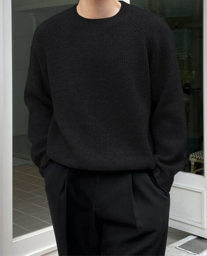 Sassari Wool Sweater Black