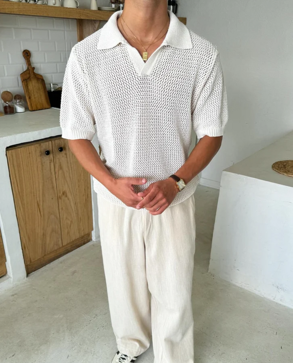 Sera Knitted Polo Shirt