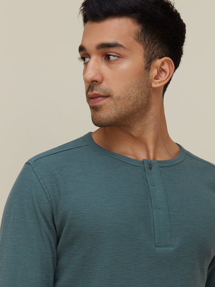 ETA Teal Slim-Fit T-Shirt