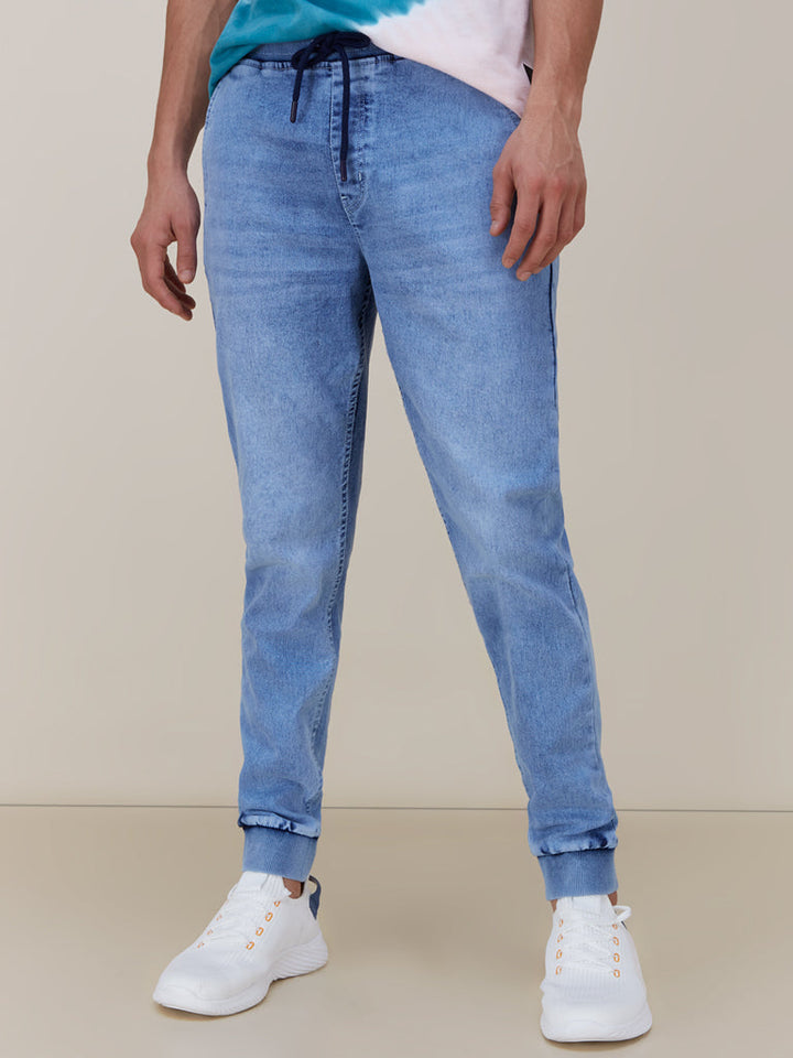 Nuon Light Blue Slim - Fit Mid - Rise Jeans