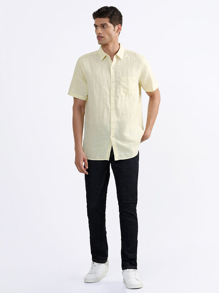 WES Casuals Blue Slim-Fit Mid-Rise Jeans