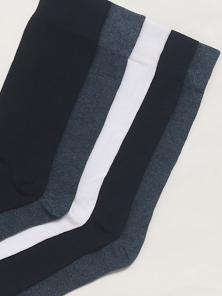 WES Lounge Multicolour Cotton-Blend Socks - Pack of 5