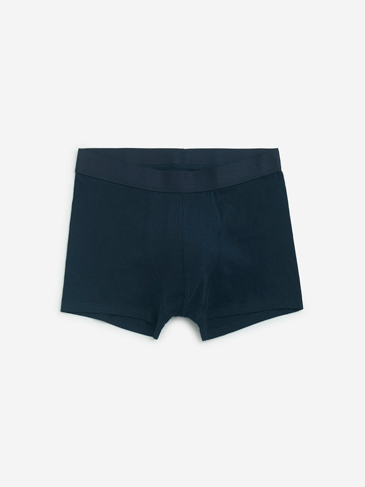 WES Lounge Multicolour Cotton Trunks- Pack of 3