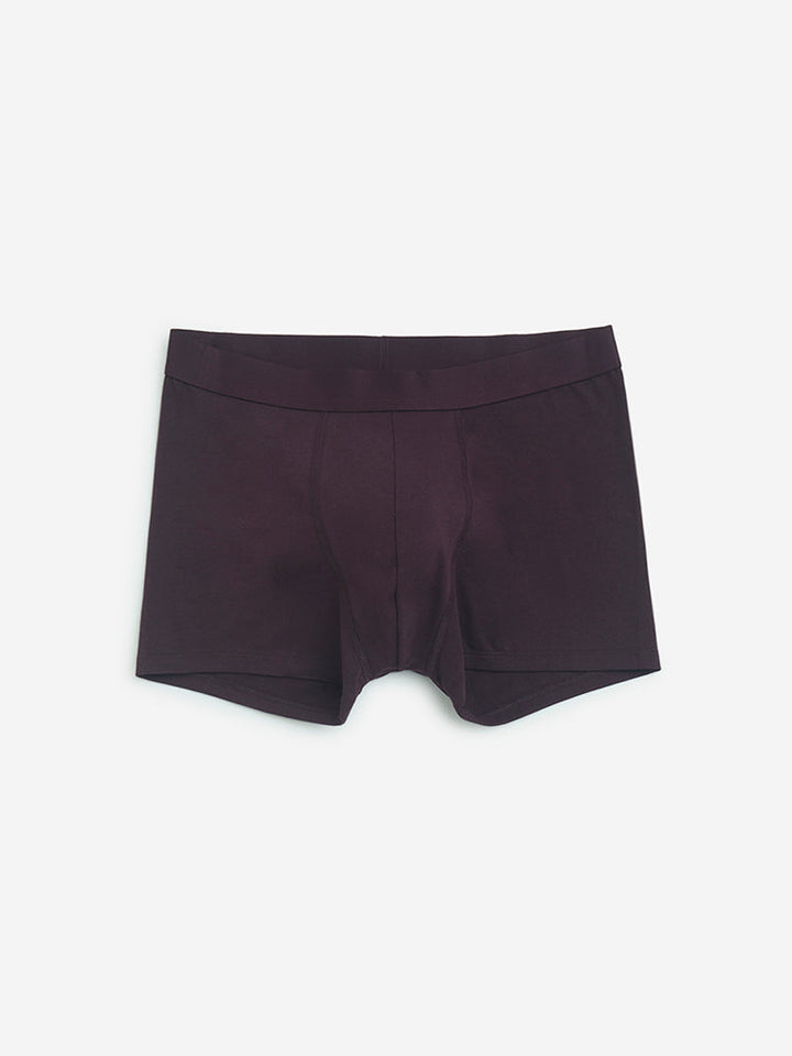 WES Lounge Multicolour Cotton Trunks- Pack of 3