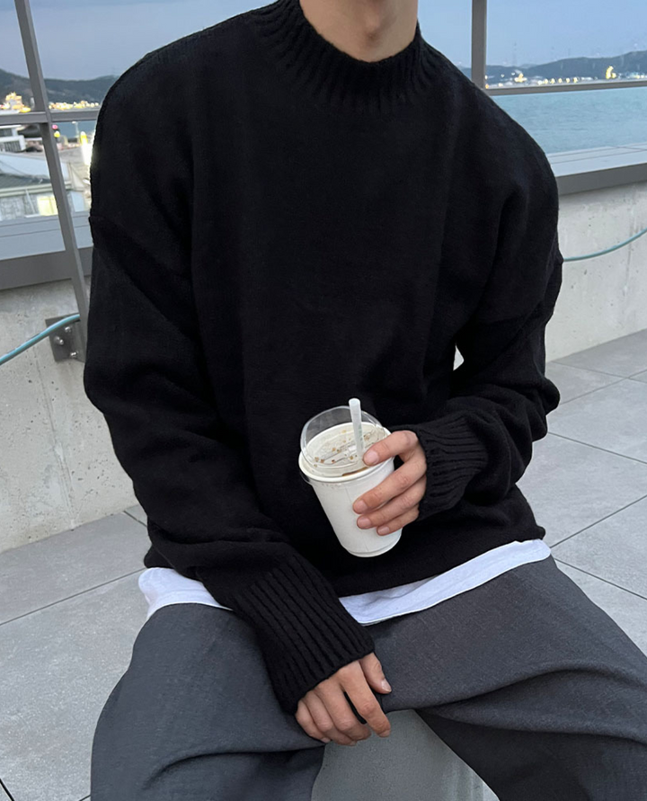 Varenna Wool Sweater Black