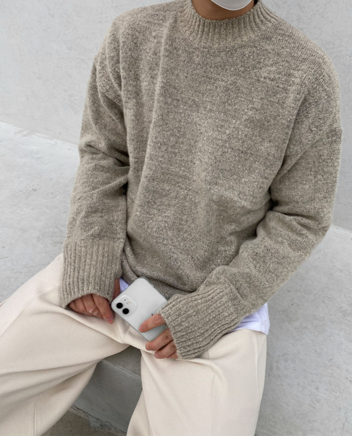 Varenna Wool Sweater Gray