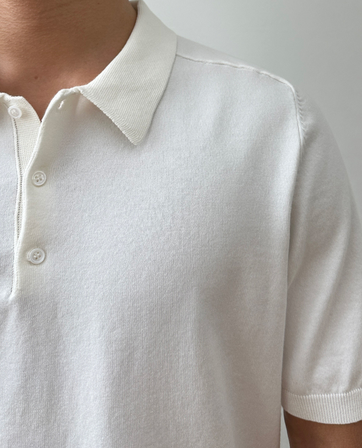 Murano Knitted Polo Shirt