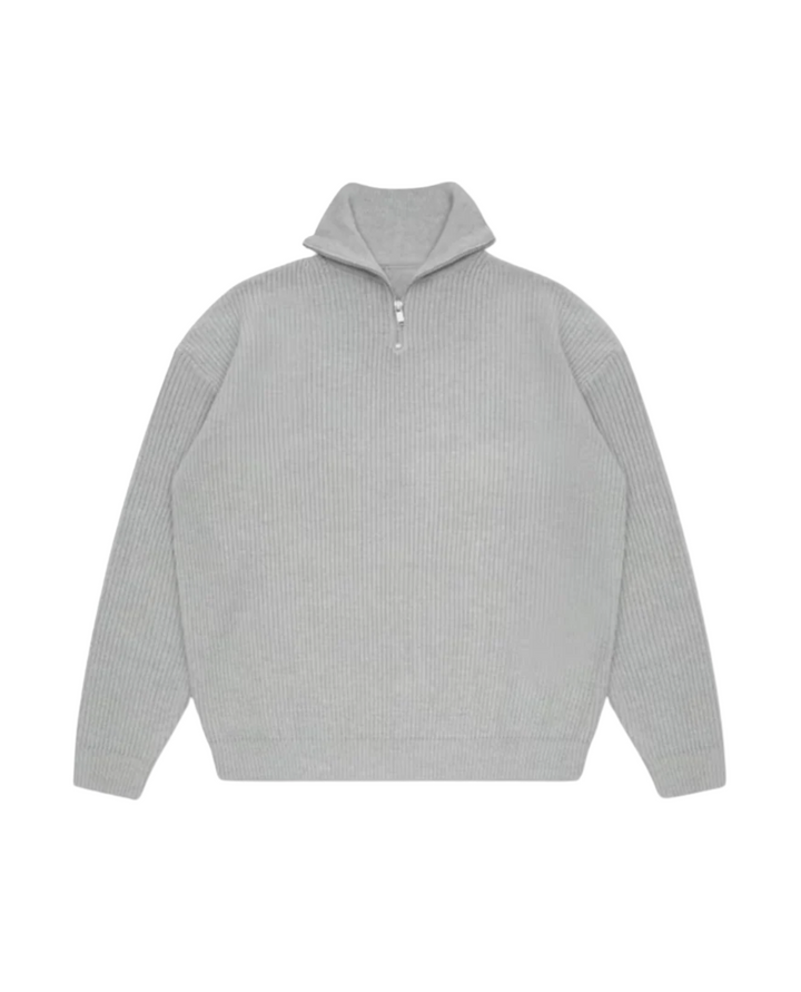 The Laruro Mock Neck Zip Sweater