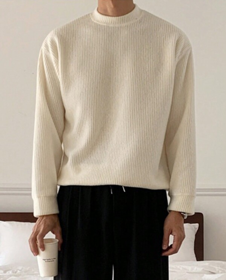 Renier Ribbed Knit Sweater