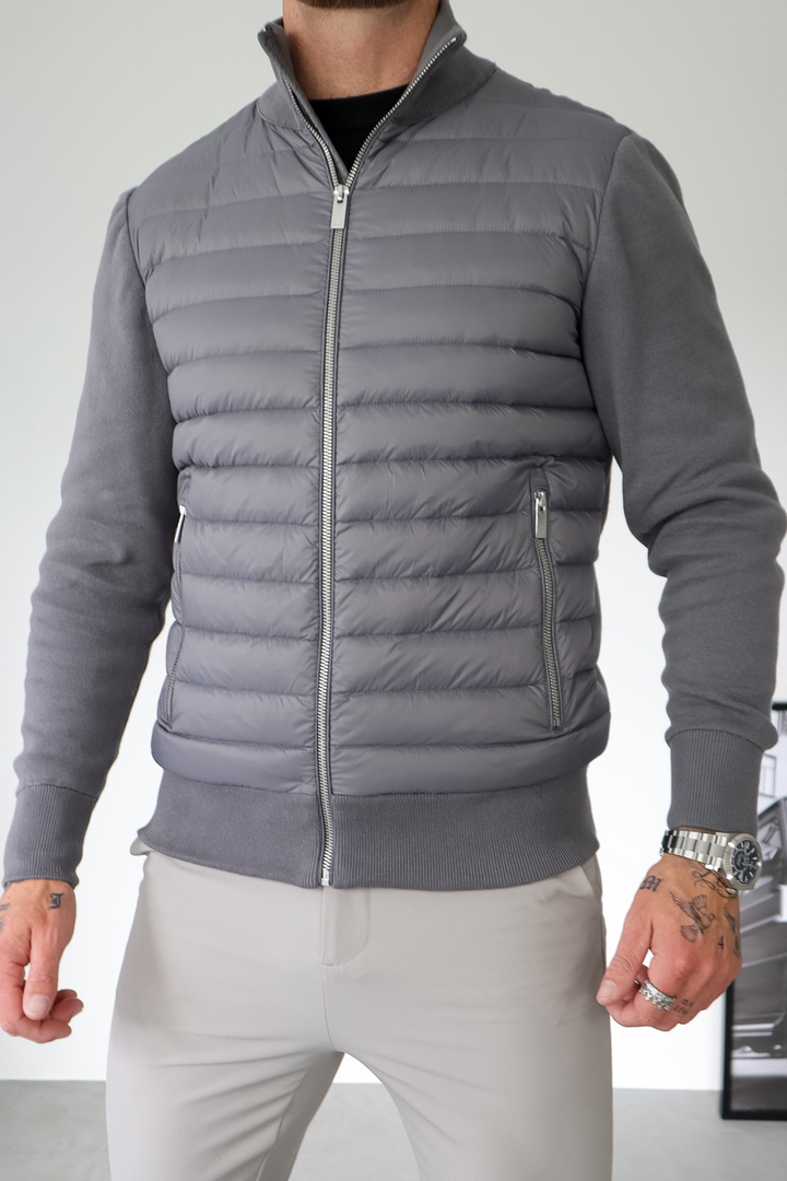 The Velino Hybrid Jacket Gray
