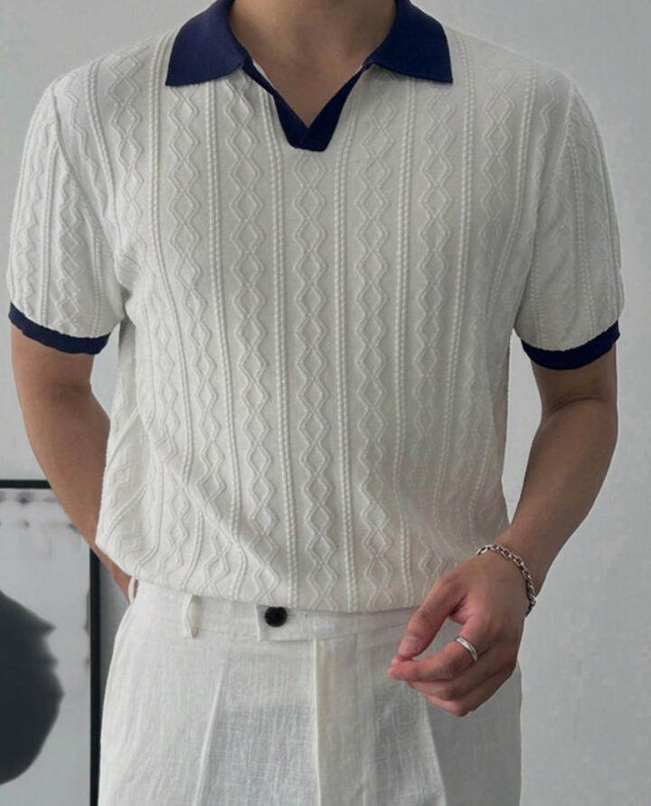 Hierro Textured Polo Shirt