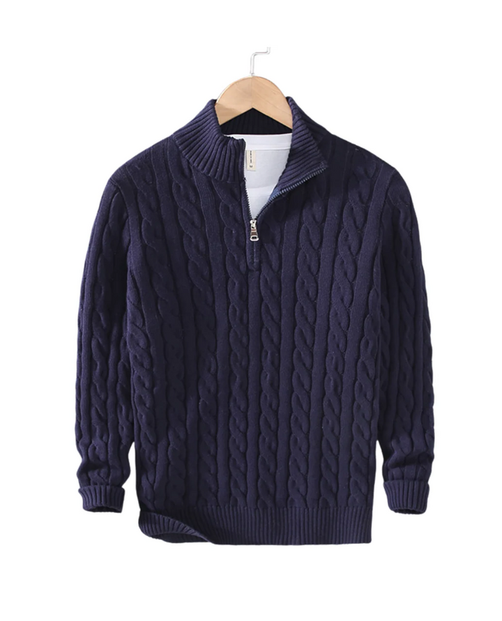 Reno Half Zip Navy Blue