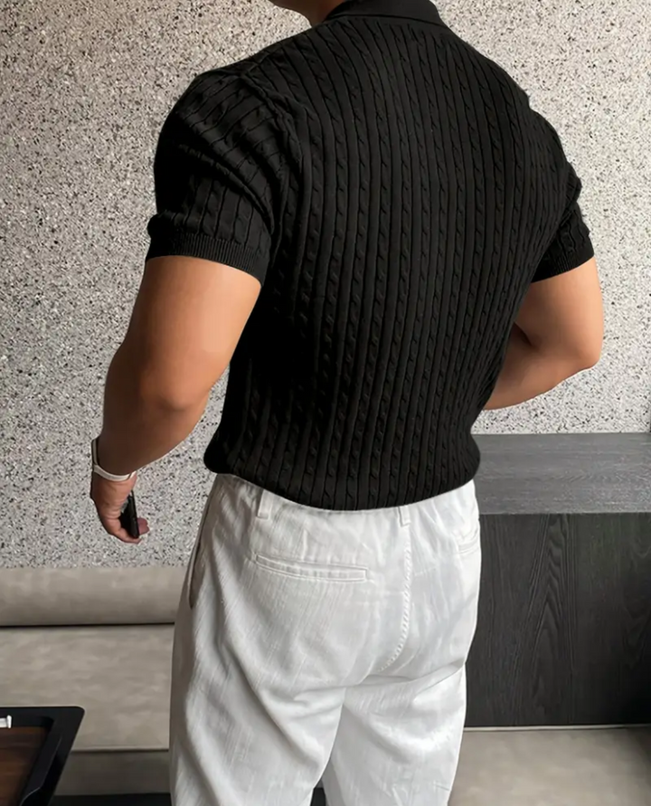 Lecce Textured Polo Shirt