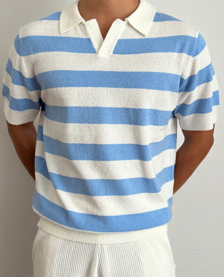 Biarritz Striped Polo Shirt