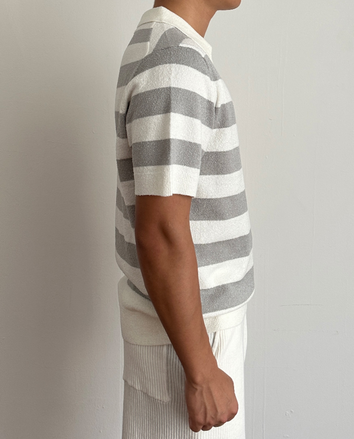 Biarritz Striped Polo Shirt