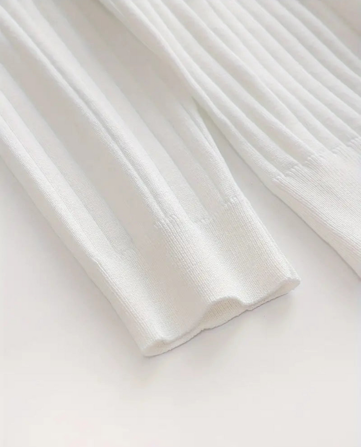 Slim-Fit Ribbed Polo Shirt