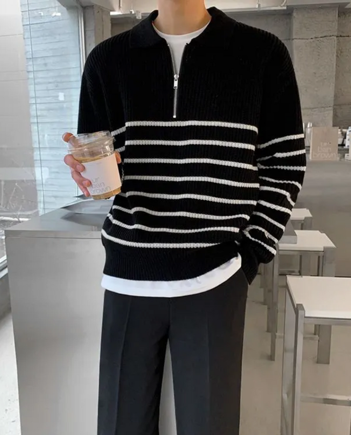 Naples Quarter Zip Sweater