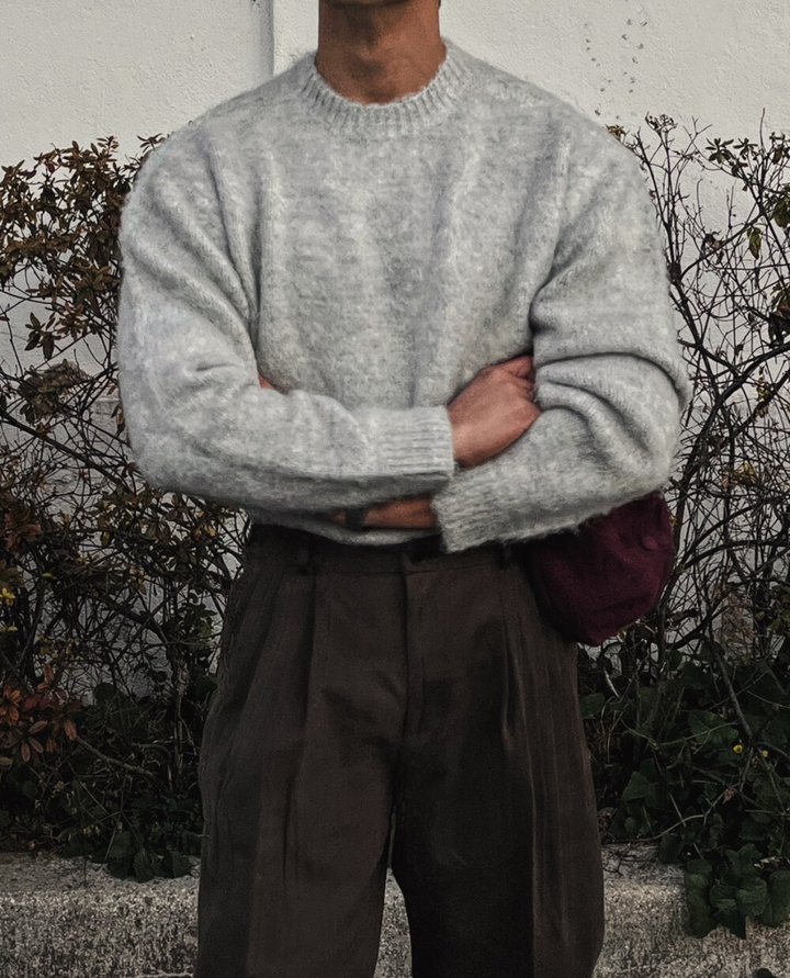 Prato Mohair Knit Sweater