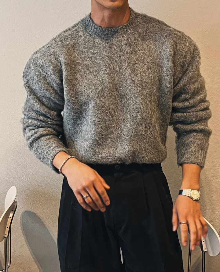 Prato Mohair Knit Sweater