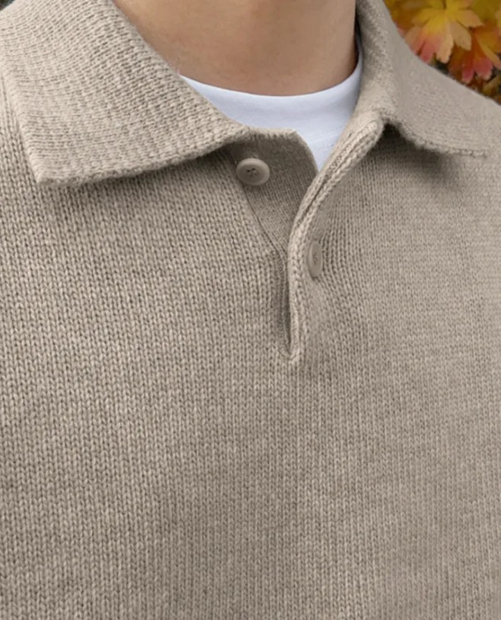 The Arveilo Button Polo Sweater