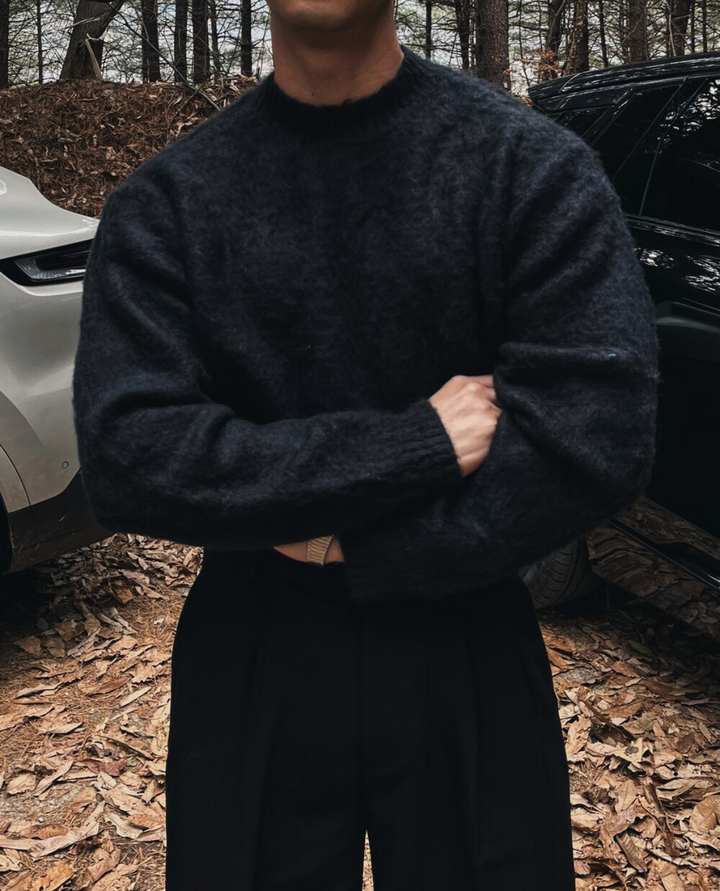 Prato Mohair Knit Sweater